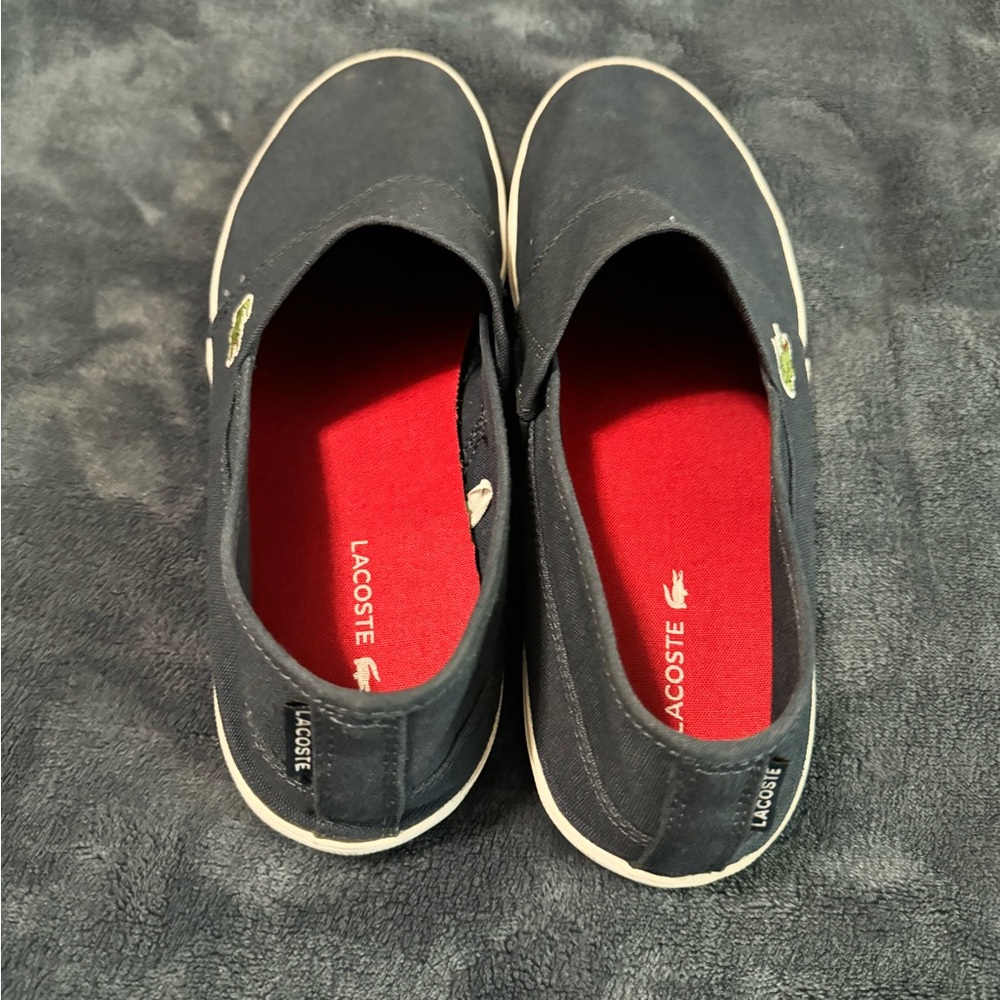 Lactose navy shoes.  Nice condition